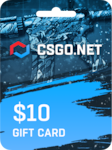 CSGO.net Gift Card 10 USD CSGO.net Chiave GLOBALE