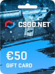 CSGO.net Gift Card 50 EUR CSGO.net Clé GLOBAL