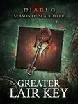 Diablo 4 Items - Season of Death Awakening (S14) Softcore 100 x Greater Lair Key - BillStore Schimb între jucători - GLOBAL BillStore Player Trade GLOBAL