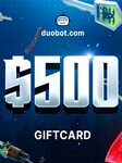 Duobot Gift Card 500 USD  - Duobot Sleutel  - GLOBAL Duobot Key GLOBAL
