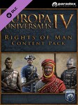 Europa Universalis IV: Rights of Man Content Pack Steam Chiave GLOBALE Steam Key GLOBAL