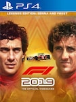 F1 2019 Legends Edition Senna & Prost PS4 PSN Compte GLOBAL