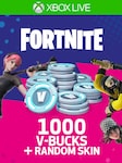 Fortnite 1000 V-Bucks + Random Skin Xbox One Xbox Live Key EUROPE