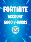 Fortnite Account 5000 V-dolców PSN, Xbox, PC, Mobile Fortnite Account Konto GLOBALNY