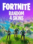 Fortnite Random 4 Skins PSN, Xbox, Nintendo Switch, PC, Mobile Fortnite Konto GLOBALNY