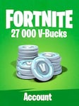 Fortnite V-Bucks Account 27000 V-Bucks (PSN, Xbox, PC, Mobile) - GLOBAL Fortnite Account GLOBAL