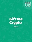 Gift Me Crypto Gift Card 200 USD giftmycrypto Key GLOBAL