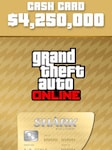 Grand Theft Auto Online: The Whale Shark Cash Card - 4250000 Xbox Series X/S Xbox Live Klucz GLOBALNY