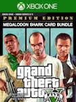 Grand Theft Auto V Premium Edition & Megalodon Shark Card Bundle Xbox One Xbox Live Key TURKEY