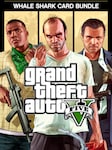 Grand Theft Auto V: Premium Online Edition & Whale Shark Card Bundle PC Rockstar Clave EUROPA