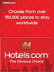 Hotels.com Gift Card 250 CAD Hotels.com Key GLOBAL
