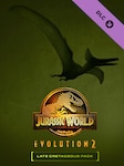 Jurassic World Evolution 2: Late Cretaceous Pack (PC) - Steam Key - GLOBAL Steam Key GLOBAL