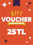 Kabasakal Gift Voucher 25 TRY - Kabasakal Key - GLOBAL Kabasakal Key GLOBAL