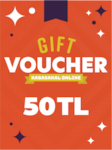 Kabasakal Gift Voucher 50 TRY - Kabasakal Key - GLOBAL Kabasakal Key GLOBAL