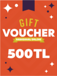 Kabasakal Gift Voucher 500 TRY - Kabasakal Chiave - GLOBALE Kabasakal Key GLOBAL