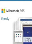 Microsoft Office 365 Family - PC 6 Devices 1 Year Microsoft Account GLOBAL