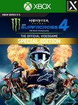 Monster Energy Supercross - The Official Videogame 4 | Special Edition (Xbox Series X/S) - Xbox Live Key - EUROPE Xbox Live Key EUROPE