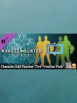Monster Hunter: World - Character Edit Voucher: Two-Voucher Pack Steam Cadeau GLOBAL Steam Gift GLOBAL