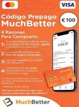MuchBetter Voucher 100 EUR - MuchBetter Klucz - HISZPANIA MuchBetter Key SPAIN