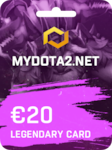MYDOTA2.net Gift Card 20 EUR MYDOTA2.net Klucz GLOBALNY