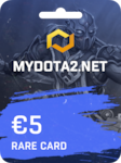 MYDOTA2.net Gift Card 5 EUR MYDOTA2.net Klucz GLOBALNY