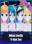 Neptunia Virtual Stars - Bikini Outfit: V-Idol Set PC Steam Klucz GLOBALNY