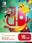 Nintendo eShop Card 15 EUR - Nintendo eShop Schlüssel - NIEDERLANDE Nintendo eShop Key NETHERLANDS