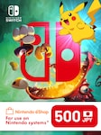 Nintendo eShop Card 500 JPY Nintendo eShop Clave JAPÓN