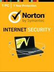 Norton Internet Security Multilanguage 1 Device - PC 1 Dispositivo 1 anno NortonLifeLock Chiave EUROPA