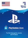 PlayStation Network Gift Card 1 USD PSN Klucz USA