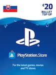PlayStation Network Gift Card 20 EUR PSN Key SLOVAKIA