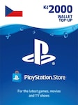 PlayStation Network Gift Card 2000 CZK PSN Chiave REPUBBLICA CECA