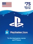 PlayStation Network Gift Card 75 USD PSN Clave ESTADOS UNIDOS