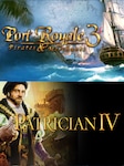 Port Royale 3 Gold and Patrician IV Gold - Double Pack Bundle PC Steam Key GLOBAL