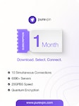 PureVPN - 10 Geräte 1 Monat PureVPN Schlüssel GLOBAL