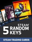 Random Steam Collectible 5 Keys - Steam Klucz - GLOBALNY Steam Key GLOBAL