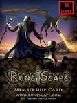 RuneScape Membership Timecard PC 16 Days Runescape Key GLOBAL