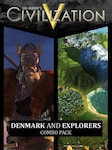 Sid Meier's Civilization V: Denmark and Explorer's Combo Pack PC Steam Key GLOBAL