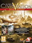 Sid Meier's Civilization V Gold Edition PC Steam Clave GLOBAL