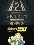Skyrim Anniversary Edition + Fallout 4 G.O.T.Y Bundle (PC) - Steam Chiave - GLOBALE Steam Key GLOBAL