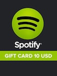Spotify Gift Card 10 USD Spotify Chiave STATI UNITI