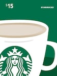Starbucks Gift Card 15 USD Starbucks Schlüssel GLOBAL