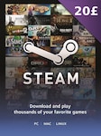 Steam Gift Card 20 GBP Steam Key UNITED KINGDOM