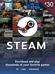 Steam Gift Card 30 EUR Steam Clave EUROPA