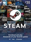 Steam Gift Card 35 EUR Steam Key EUROPE