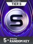TIER S Random 5 Keys Steam Anahtar KÜRESEL