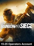 Tom Clancy's Rainbow Six Siege Account with 15-25 Operators (PC) - Ubisoft Connect Account - GLOBALE Ubisoft Connect Account GLOBAL