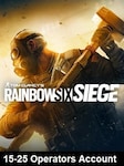 Tom Clancy's Rainbow Six Siege Account with 15-25 Operators (PC) - Ubisoft Connect Compte - GLOBAL Ubisoft Connect Account GLOBAL