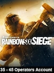 Tom Clancy's Rainbow Six Siege Account with 35-45 Operators PC Ubisoft Connect Account GLOBAL