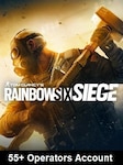 Tom Clancy's Rainbow Six Siege Account with 55+ Operators PC Ubisoft Connect Cuenta GLOBAL